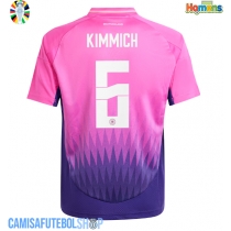 Camisa de time de futebol Alemanha Joshua Kimmich #6 Replicas 2º Equipamento Europeu 2024 Manga Curta